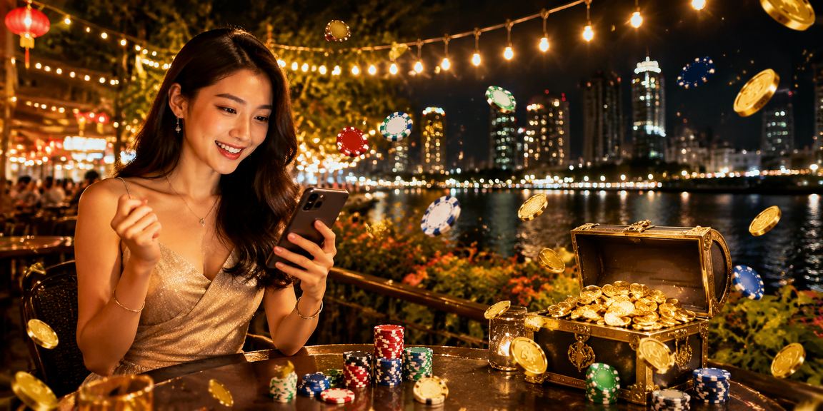 Pengguna Malaysia mengakses aplikasi 295 untuk deposit dan bermain di telefon